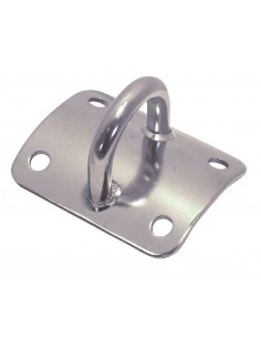 8365 RVS - Oogplaat voor buismontage - RVS Relingbeslag en toebehoren.