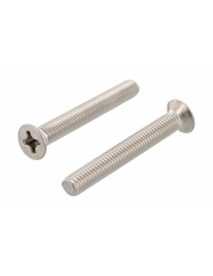 DIN 965 unc RVS - Verzonkenkopschroef met kruis UNC - RVS Bevestigingsmateriaal UNC