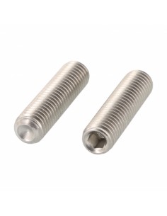 DIN 916 unc RVS - Stelschroef vlak eind UNC - RVS Bevestigingsmateriaal UNC