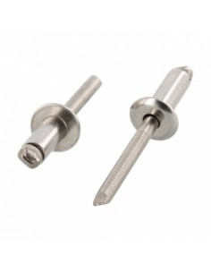 DIN 7337 MONEL RVS - Monel Blindklinknagel met stalen pen - RVS blindklink producten