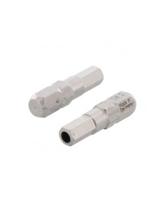 Art. 9119 RVS - Veiligheidsbit voor binnenzeskant met pin aandrijving - RVS Veiligheidsschroeven