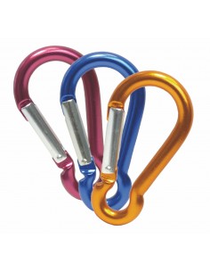 8488 RVS - Karabijnhaak aluminium - RVS Sluitingen en karabijnhaken