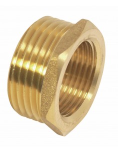 814563 RVS - Verloopring met binnen- en buitendraad - RVS en Messing fittingen en huiddoorvoeren