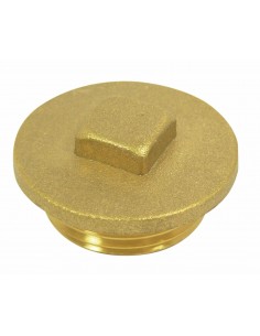 814574 RVS - Afdichtstop met buitendraad - RVS en Messing fittingen en huiddoorvoeren