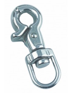 8534 RVS - Snaphaak met warteloog - RVS Sluitingen en karabijnhaken
