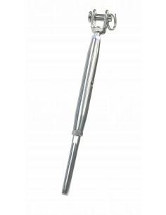 8275 RVS - Wantenspanner gaffel/terminal - RVS Draad, spanners en toebehoren