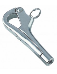 8283 RVS - Pelikaanhaak met binnen draad - RVS Draad, spanners en toebehoren