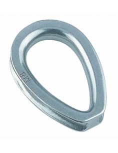 8536 RVS - Kous eivormig - RVS Draad, spanners en toebehoren