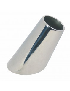 814304 RVS - Relingvoet met binnendraad 60?° - RVS Relingbeslag en toebehoren.