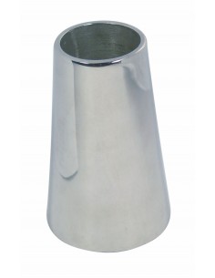 814305 RVS - Relingvoet met binnendraad 90?° - RVS Relingbeslag en toebehoren.