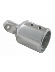 814782 RVS - Eindkap met 2 schroeven,versterkt - RVS Relingbeslag en toebehoren.