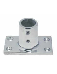 8203 RVS - Relingvoet 90?? - RVS Relingbeslag en toebehoren.