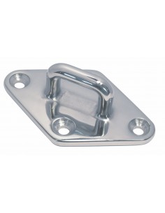 8223 RVS - Oogplaat - RVS Relingbeslag en toebehoren.