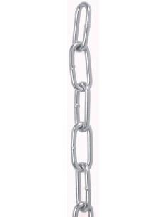 8301 RVS - Ketting gekalibreerd lange schalm volgens DIN 763 - RVS Ketting, ankers en toebehoren.