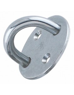 8353 RVS - Oogplaat - RVS Relingbeslag en toebehoren.