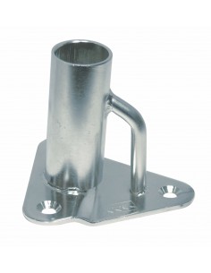 8634 RVS - Relingvoet verhoogd 3?? - RVS Relingbeslag en toebehoren.