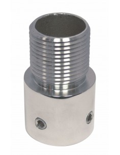 8720 RVS - Adapter antennevoet - RVS Relingbeslag en toebehoren.
