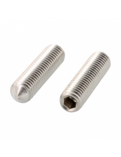 DIN 914 RVS - Stelschroef binnenzeskant met punt - RVS Draadstangen en stelschroeven