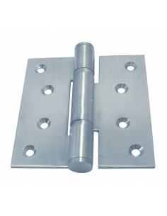 814045 RVS - Scharnier zware uitvoering - RVS Ringen, scharnieren en haken