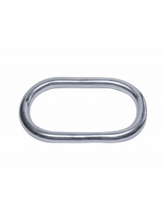 814071 RVS - Ovale ring - RVS Ringen, scharnieren en haken