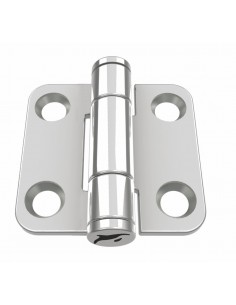 814825 RVS - Scharnier met automatische vergrendeling - RVS Ringen, scharnieren en haken