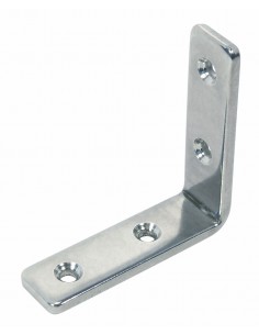 8340 RVS - Hoek - RVS Ringen, scharnieren en haken