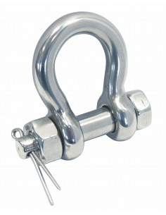 814068 RVS - Harpsluiting met borging, gesmede uitvoering - RVS Sluitingen en karabijnhaken