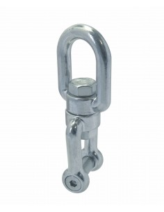 814105 RVS - Wartel oog-gaffel met binnenzeskant - RVS Sluitingen en karabijnhaken