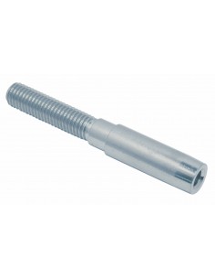 8446 RVS - Pers stud linkse draad - Draad accessoires voor interieur toepassingen