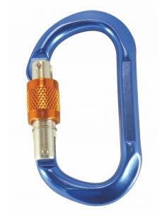 814669 RVS - Karabijnhaak met moer aluminium - RVS Sluitingen en karabijnhaken