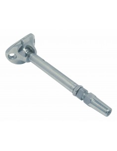 8763 RVS - Steun met terminal DIY - Draad accessoires voor interieur toepassingen