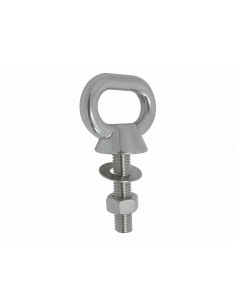 814111 RVS - Beugelbout - RVS Kikkers,  blokken en oogbouten