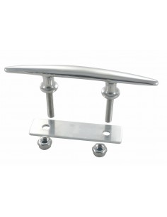 814859 RVS - Kikker met aluminium contra plaat - RVS Kikkers,  blokken en oogbouten