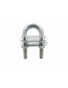 814906 RVS - U-beugel - RVS Kikkers,  blokken en oogbouten