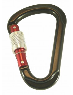 814674 RVS - Karabijnhaak met moer aluminium - RVS Sluitingen en karabijnhaken