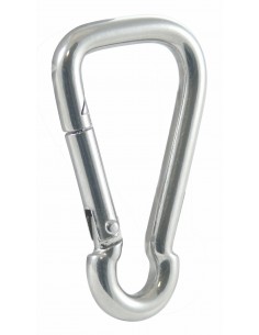 814841 RVS - Karabijnhaak asymmetrisch - RVS Sluitingen en karabijnhaken