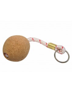 814093 RVS - Sleutelhanger met kurkbal - RVS Jachtbeslag algemeen