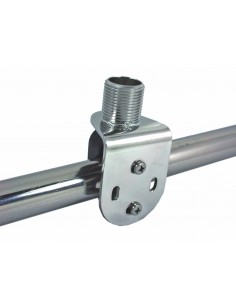 814113 RVS - Antennehouder voor relingmontage - RVS Jachtbeslag algemeen