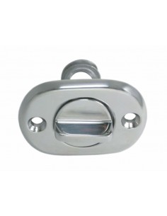 814120 RVS - Lensdop,ovaal - RVS Jachtbeslag algemeen
