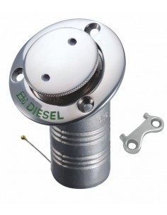 814899 RVS - Pop-up vulhals met sleutel, 30 ?° - RVS Jachtbeslag algemeen