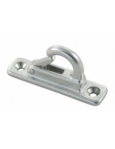 814900 RVS - Spatbordhaak met kliksluiting, smal - RVS Jachtbeslag algemeen