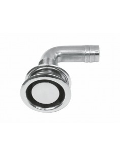 8894 RVS - Tankontluchter ,90?° - RVS Jachtbeslag algemeen