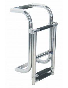 8867 RVS - Trap uitklapbaar met 3 tredes - RVS Jachtbeslag algemeen