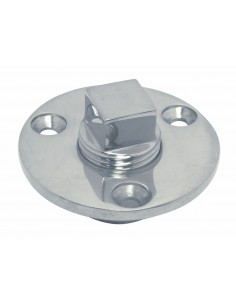 8700 RVS - Lensdop rond - RVS Jachtbeslag algemeen