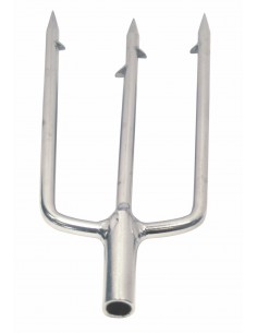 8480 RVS - Harpoengeweer tip drietand - RVS Jachtbeslag algemeen